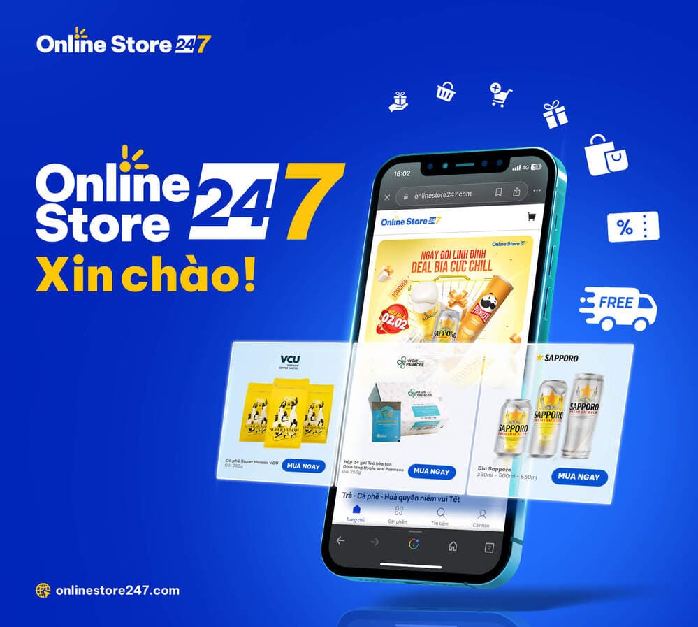 Online Store 247 xin chào